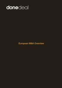 screen M&A Overview